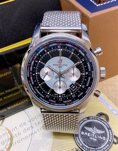 breitling transocean chronograph unitime ab 0510|breitling transocean chronograph review.